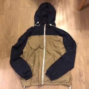 Penciled Waterproof Rain Jacket